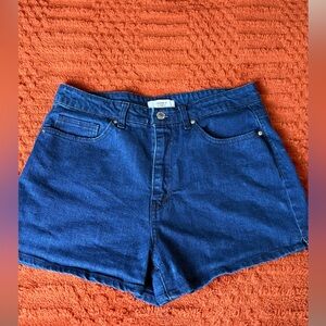 Forever 21 Denim Shorts Size 29 | High Rise | Dark Wash